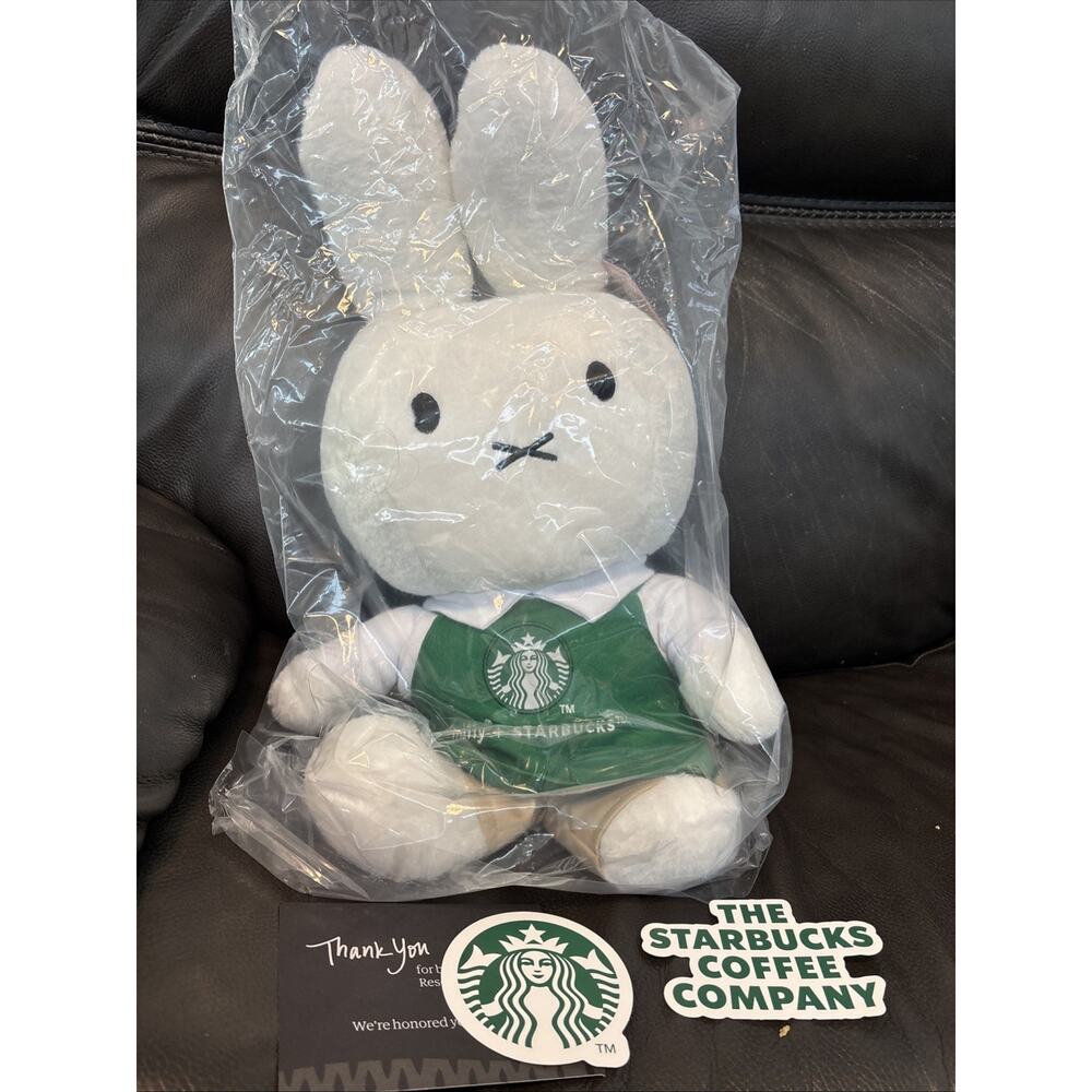 miffy® + Starbucks™ Grande Plush New In Bag!!